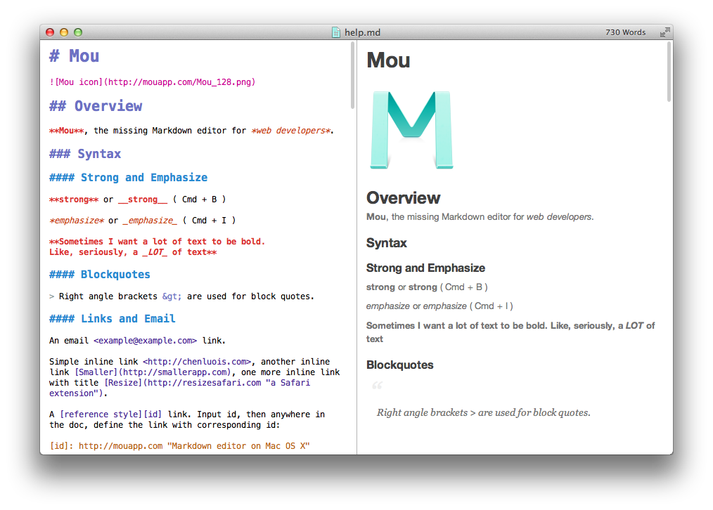 Markdown Example